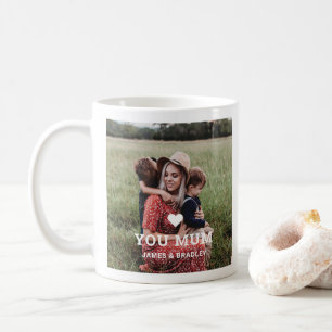Mug MON COEUR VOUS AIME MUM Fête des Mères Photo