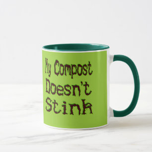 Mug Mon Compost ne pue pas Funny Gardener