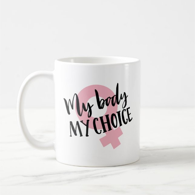 Mug Mon corps Mon choix (Gauche)