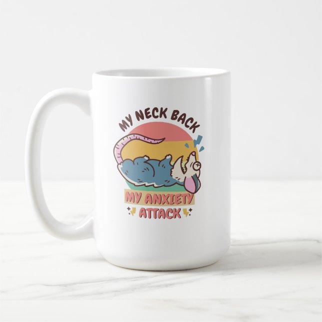 MUG MON COU RETOUR MON ATTAQUE D'ANXIÉTÉ (Gauche)