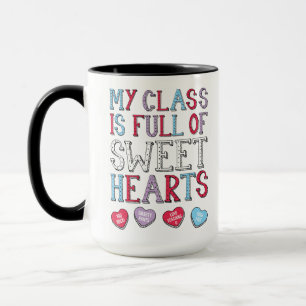 Mug Mon Cours Est Plein D'Enseignant D'Amour