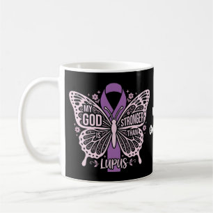 Mug Mon Dieu Est Plus Fort Que Lupus Guerrier Basé Sur