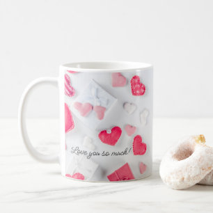 Mug Mon endroit préféré est dans votre Hug Valentine's