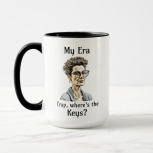 Mug Mon ère   Merde, Où sont les clés ?