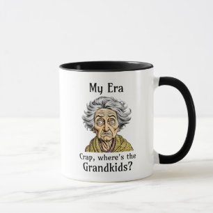 Mug Mon ère   Merde, où sont les petits-enfants ?