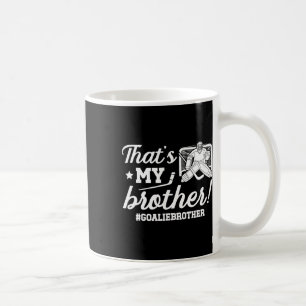 Mug Mon frère gardien de hockey frère d'un gardien de