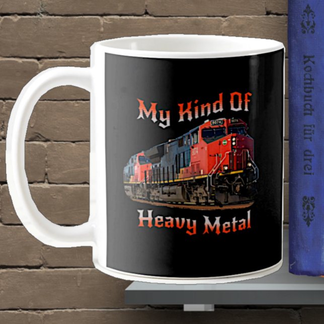 Mug Mon genre de train de locomotives diesel en métal  (Créateur téléchargé)
