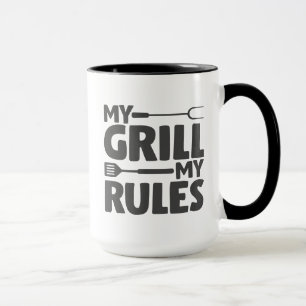 Mug Mon Grill mes règles
