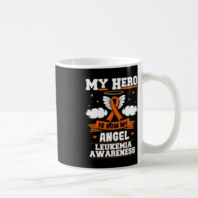 Mug Mon Héros Est Maintenant Mon Angel Leukemia Green  (Droite)