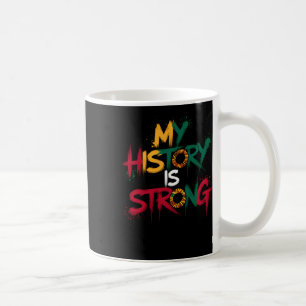 Mug Mon histoire est forte Noir Histoire Mois 2025 Sti