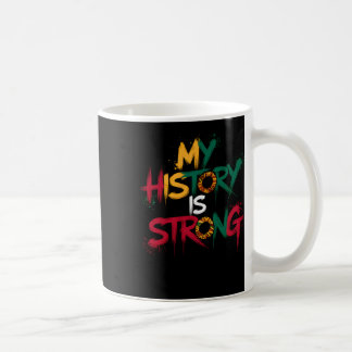 Mug Mon histoire est forte Noir Histoire Mois 2025 Sti