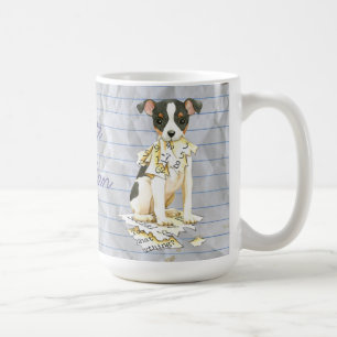 Mug Mon Jouet Fox Terrier Ate mon plan de leçon
