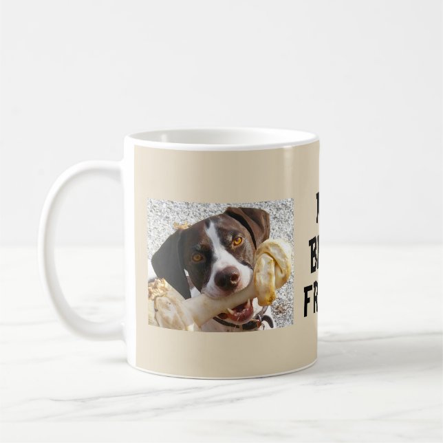 Mug Mon meilleur ami mug, nom est Bay, Pointer, l'aime (Gauche)