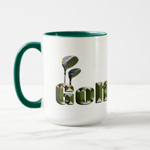 Mug Mon Nom Est Golf Et Mes Mates Sont Clubs,