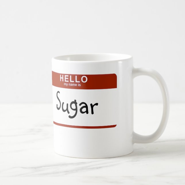 Mug Mon nom est sucre (Droite)