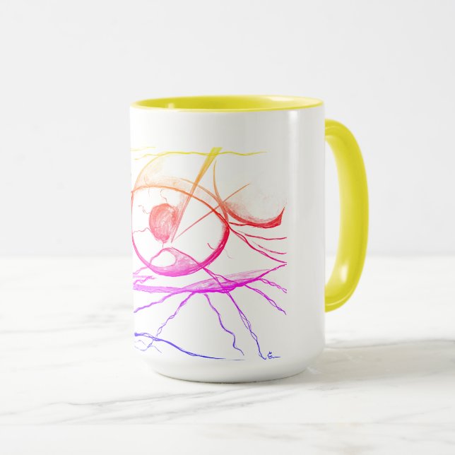 Mug Mon oeil je m'en fish... (Devant droit)