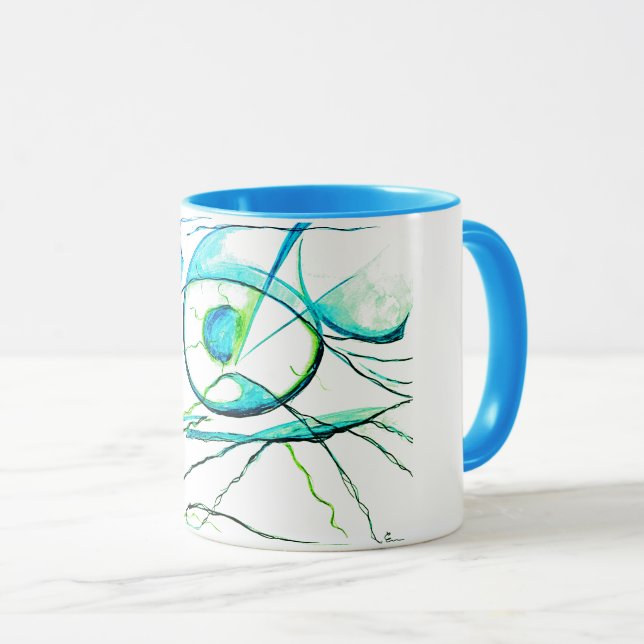 Mug Mon oeil je m'en fish... (Devant droit)