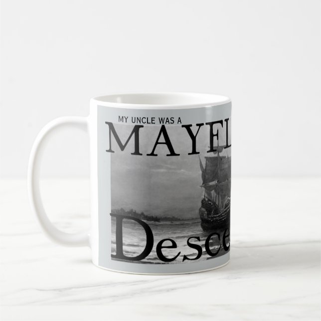 Mug Mon oncle était un descendant de Mayflower (Gauche)