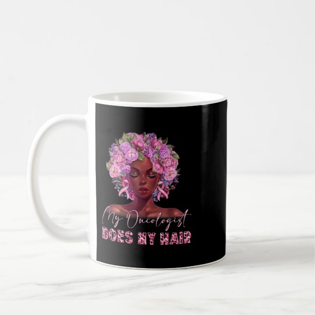Mug mon oncologue fait mon équipe de soutien capillair (Gauche)