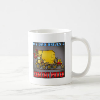 Mug Mon papa conduit un T-shirt d'hommes de camion de