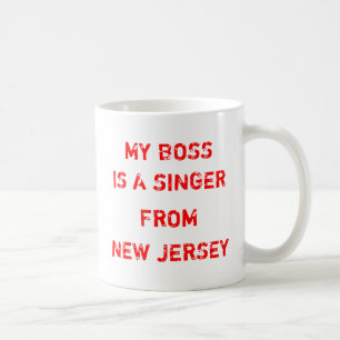 Mug Mon patron est un chanteur de New Jersey