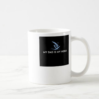 Mug Mon Père Est Mon Autocollant De Héros