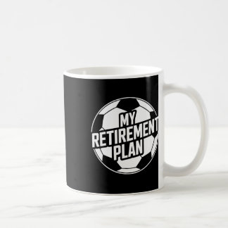 Mug Mon plan de retraite Foot Soccer Sport Ll Joueur