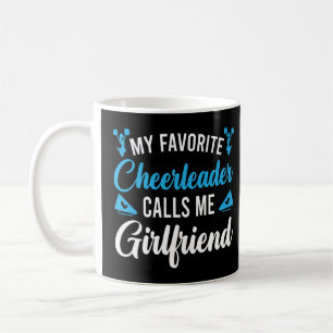 Mug Mon Pom-pom girl Favori M'Appelle Girlfriend Cheer