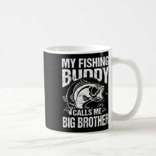 Mug Mon pote de pêche m'appelle Grand Frère Pêcheur Fu
