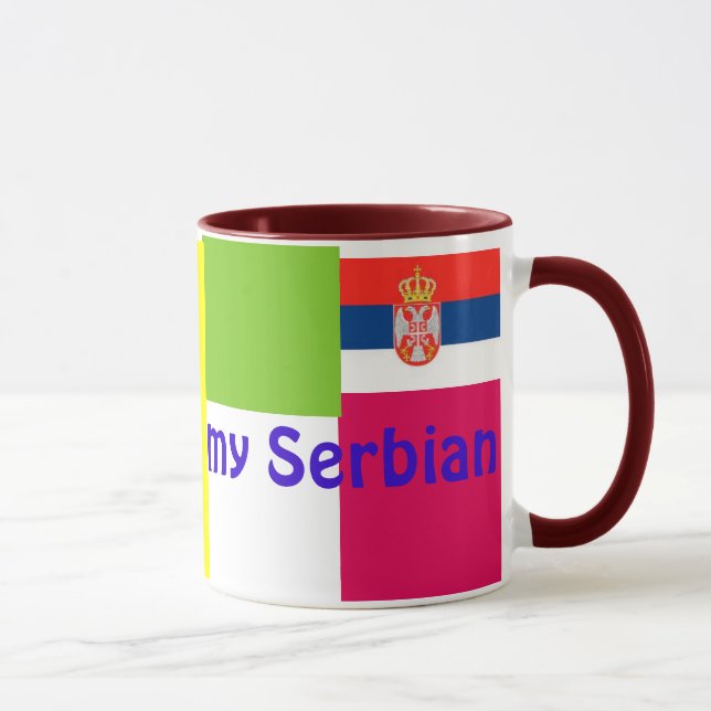 Mug mon serbe (Droite)