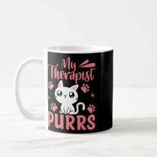 Mug Mon Thérapeute Ronronne _2