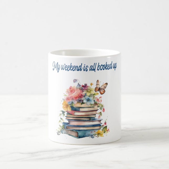 Mug Mon week-end est complet (Centre)