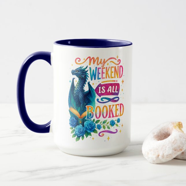 Mug Mon Week-End Est Réservé (Avec donut)