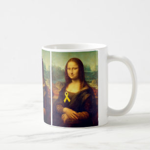 Mug Mona Lisa Au Ruban Jaune