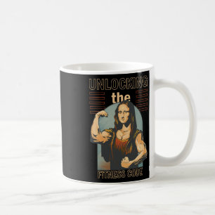 Mug Mona Lisa Bodybuilding Muscle Gym Poids Wo
