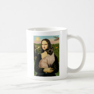 Mug Mona Lisa - Chat siamois point seal