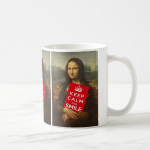 Mug Mona Lisa Restez Calme Et Souriez