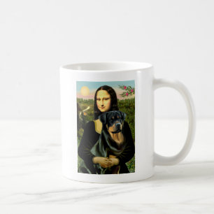 Mug Mona Lisa - Rottweiler (#3)