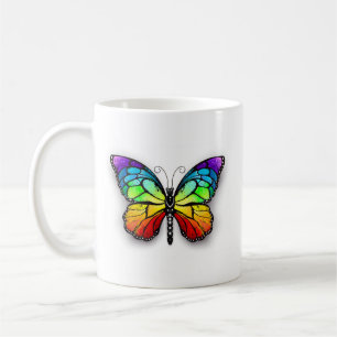 Mug Monarque papillon arc-en-ciel