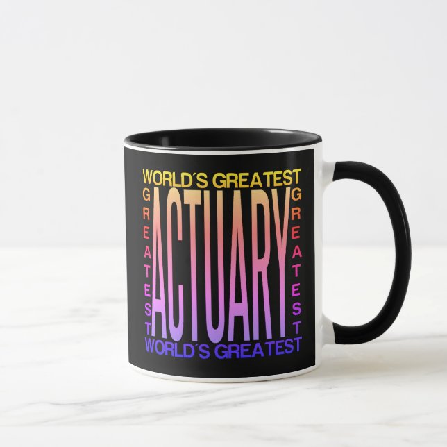 Mug Monde Actuaire le plus grand (Droite)