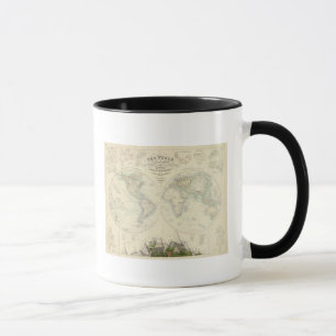Mug Monde aux hémisphères