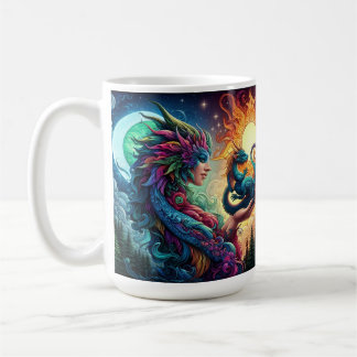Mug Monde Fantastique de Magie de Dragon