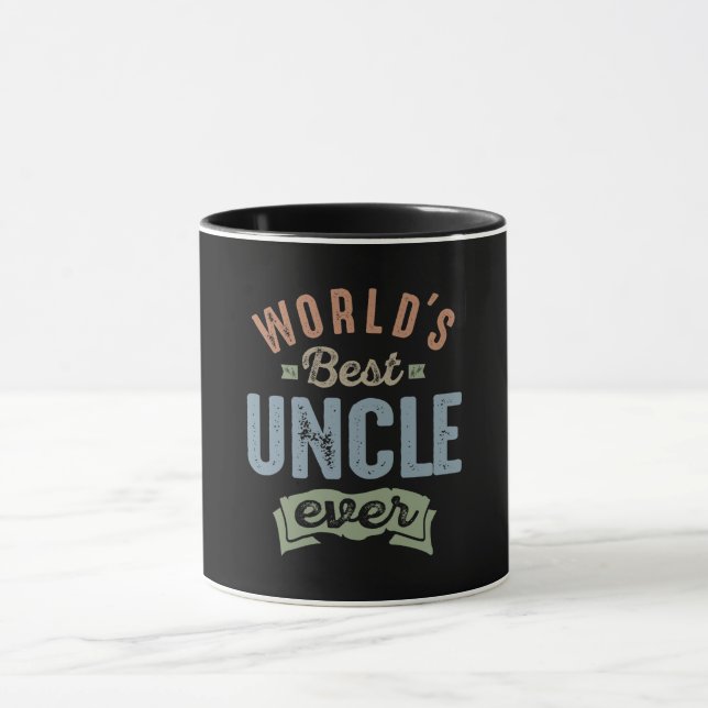 Mug Monde meilleur oncle (Centre)