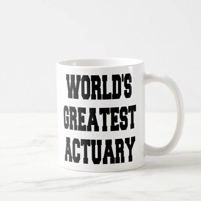 Mug Mondes actuaire le plus grand (Droite)