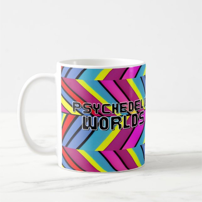 Mug Mondes psychédéliques (Gauche)