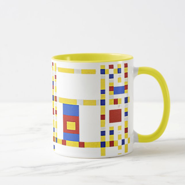 Mug Mondrian - Broadway Boogie Woogie (Droite)