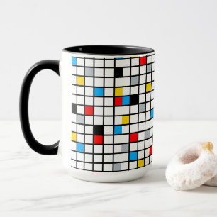 Mug Mondrian Mania Retro