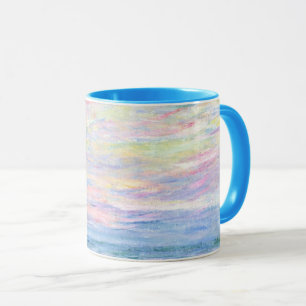 Mug Monet - Coucher de soleil à Pourville