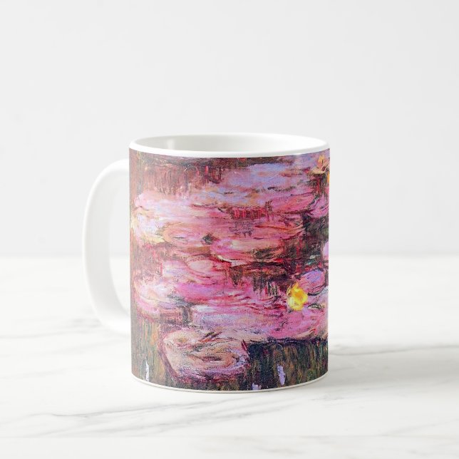 Mug Monet - Lys D'Eau, Rose, (Devant gauche)