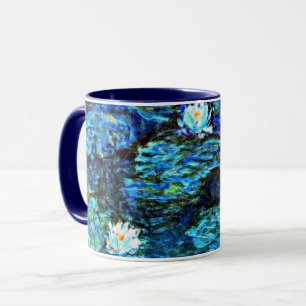 Mug Monet - Nappes d'eau, Bleu